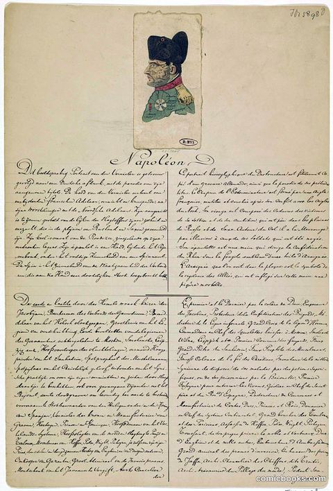 Spotprent op Napoleon