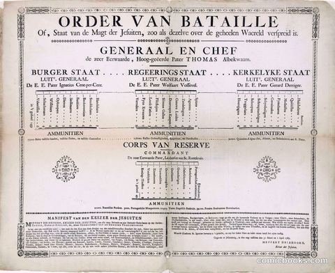 Order of Battle of the Jesuits