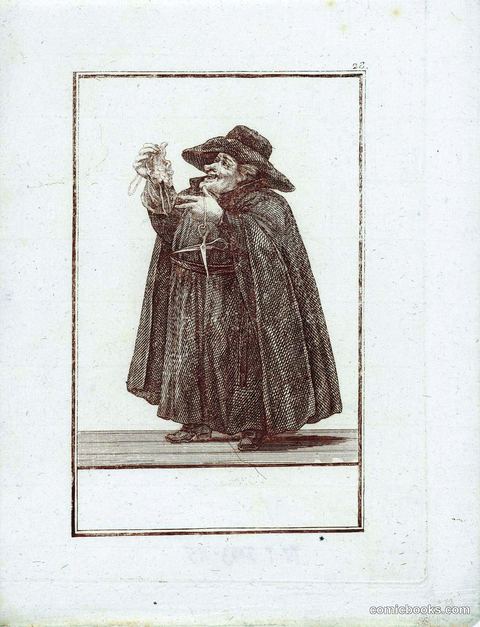 Monk with Cut Purse
