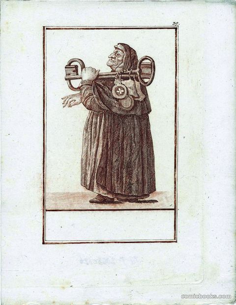 Dikke monnik met de sleutels van hemel en aarde (Fat Monk with the Keys of Heaven and Earth)