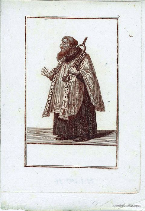 Monk with Iron Collar
