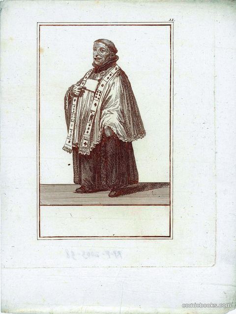 Priest with Playing Card Stole