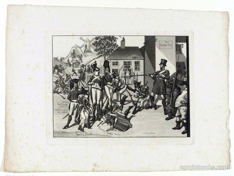 Spotprent op Napoleon