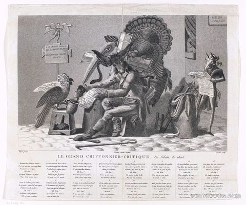 Le Grand Chiffonnier-Critique du Salon de 1806