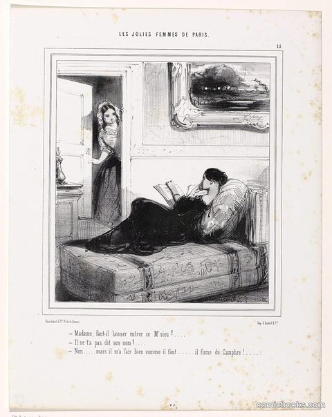 Les jolies femmes de Paris, No. 15