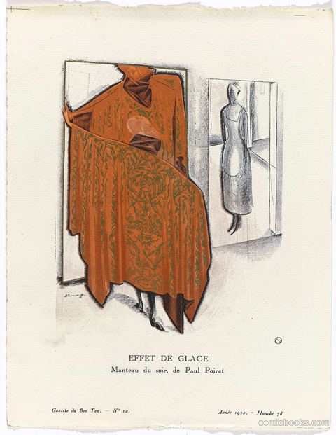 Effet de Glace: Evening Coat by Paul Poiret