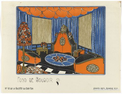 Fond de Boudoir (Boudoir Background)