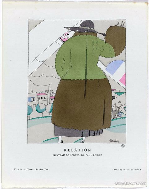 Relation: Sports Coat by Paul Poiret