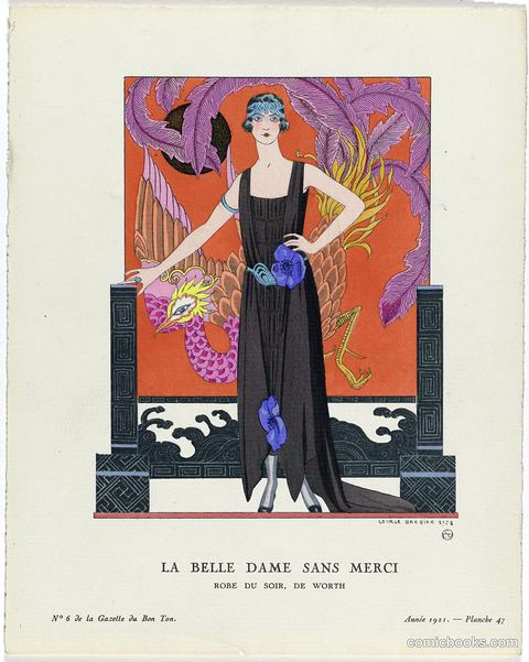 La Belle Dame Sans Merci (Robe du Soir, de Worth)