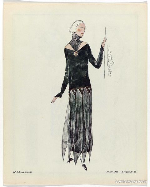 Fashion Illustration, Gazette du Bon Ton