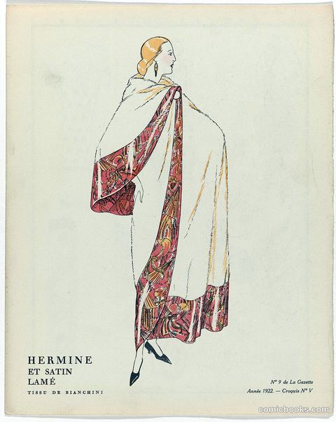 Hermine et Satin Lamé