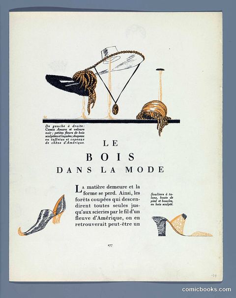 Le Bois dans la Mode (Wood in Fashion)