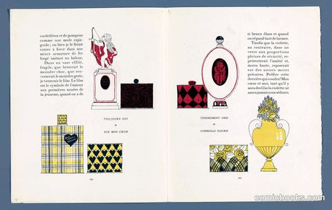 Perfume Bottle Designs from Gazette du Bon Ton