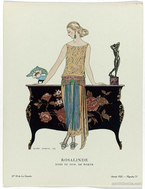 Rosalinde: Evening Gown by Worth