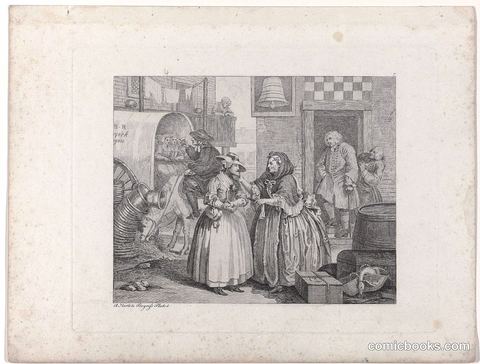 A Harlot's Progress, Plate 1