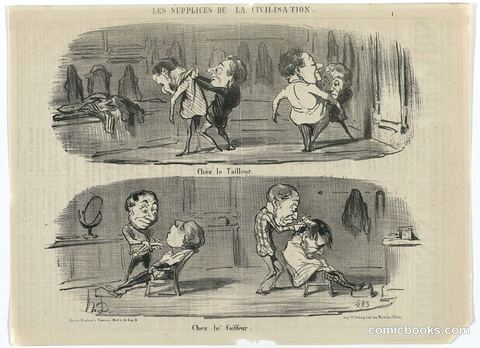 Les Supplices de la Civilisation: Chez le Tailleur
