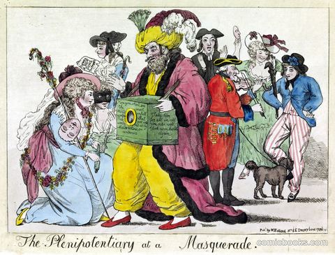 The Plenipotentiary at a Masquerade