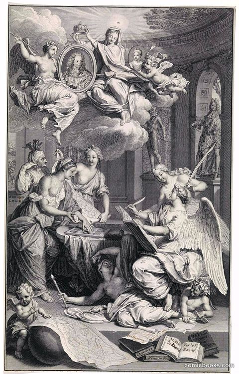 Allegory of the History of French Monarchy