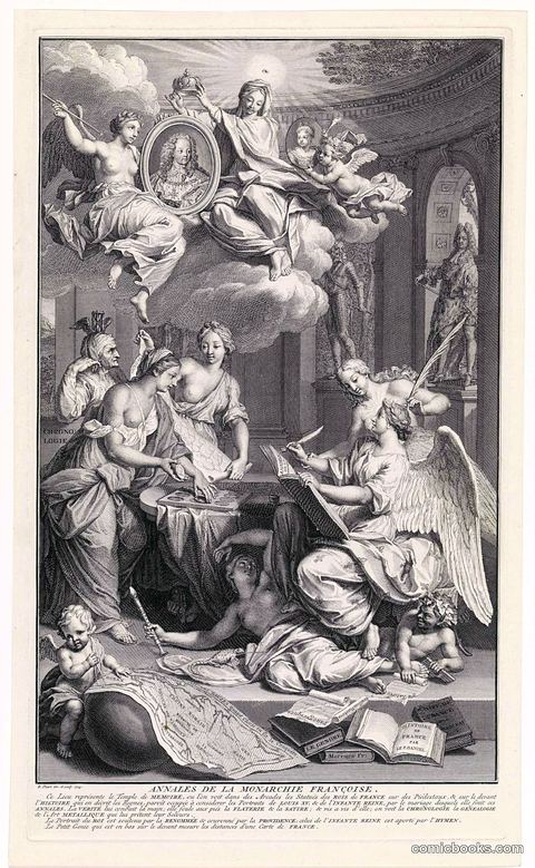 Allegory of the History of French Monarchy
