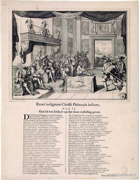 Satire on the Miserable State of France Under Louis XIV's Rule