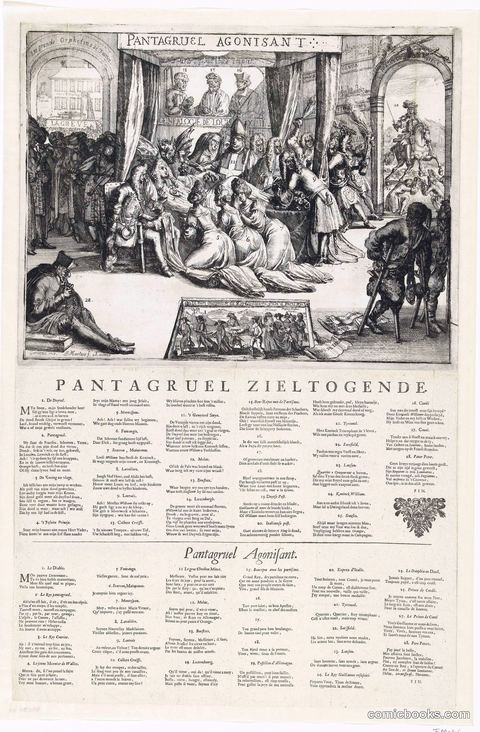 Pantagruel Agonisant [Pantagruel Dying]