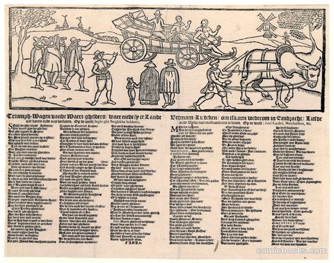 Triumph-Wagen vande Waert-ghelders (The Triumph Wagon of the Mercenaries)
