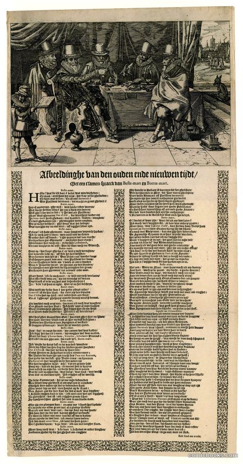Political Satire on Johan van Oldenbarnevelt's Government