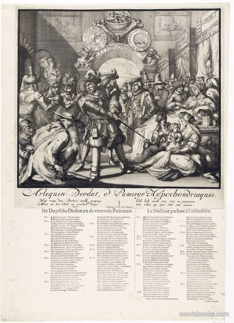 Arlequin Deodad, o Pamirge Hypochondriagues (Harlequin Deodad, or Panurge the Hypochondriac)