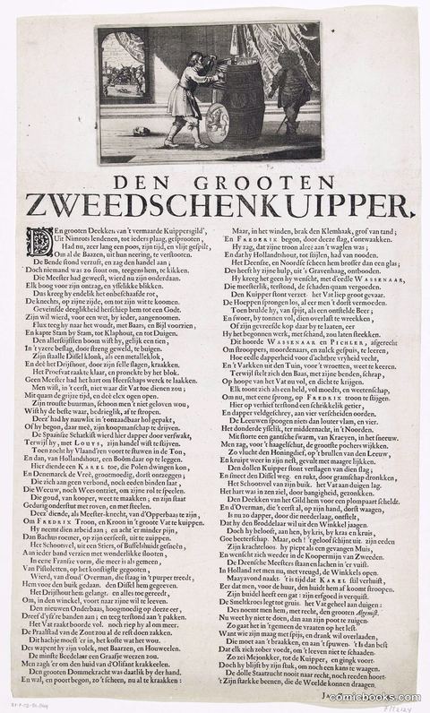 Den Grooten Zweedschenkuipper (The Great Swedish Barrel-Cooper)