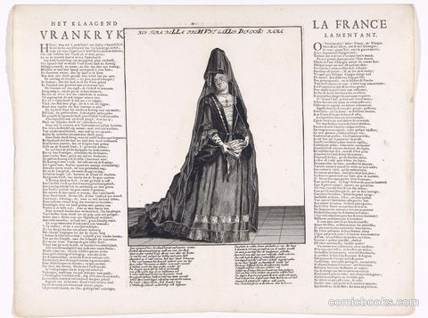 Madame de Maintenon as Lamenting France
