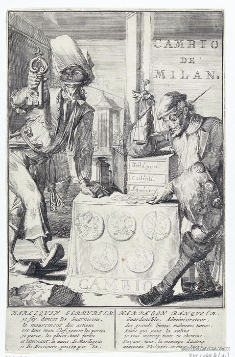 Cambio di Milan (The Money Exchange of Milan)