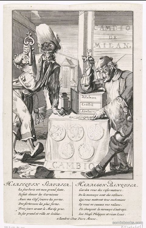 Cambio di Milan (The Money Exchange of Milan)