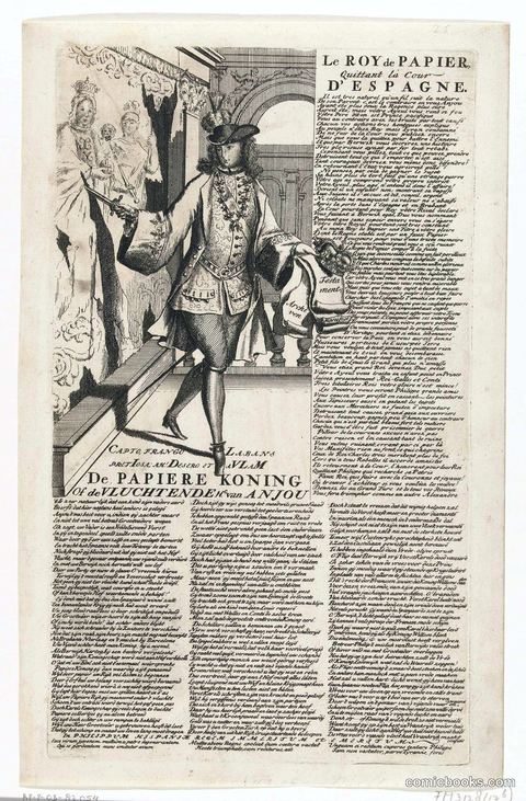 The Paper King Fleeing Spain's Court
