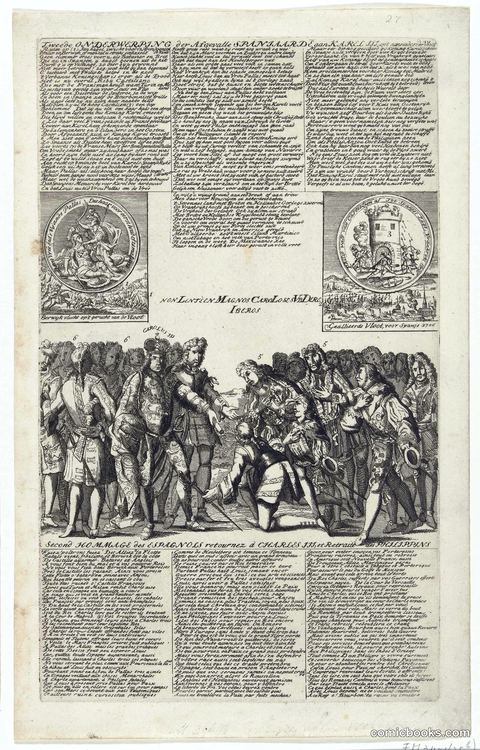 Homage of the Spanish to Charles III