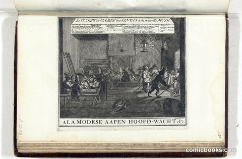 The Apes' Head Guard (De apen hoofdwacht)