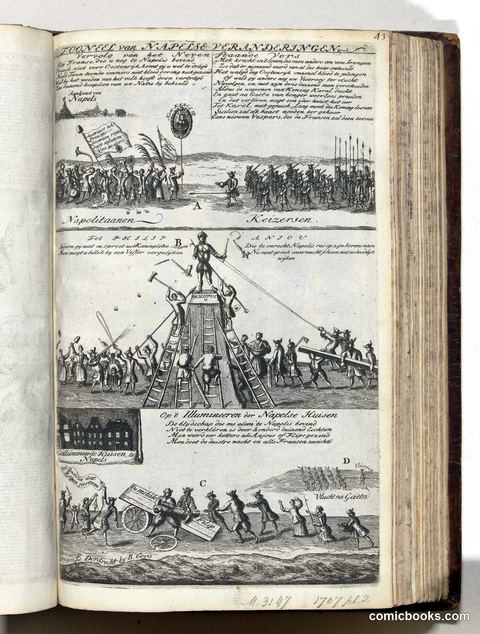Revolutions in Naples in Favor of Charles III