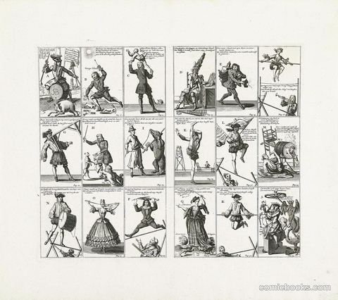 Toverkaart of geneesmiddel voor de windbreuken (Magic Chart or Remedy for Hernias)
