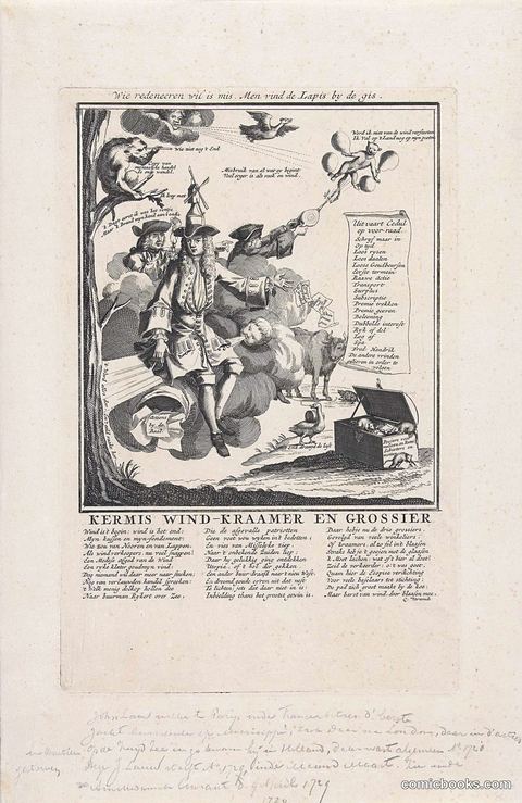Kermis Wind-Kraamer en Grossier (The Wind-Trader and Dealer)