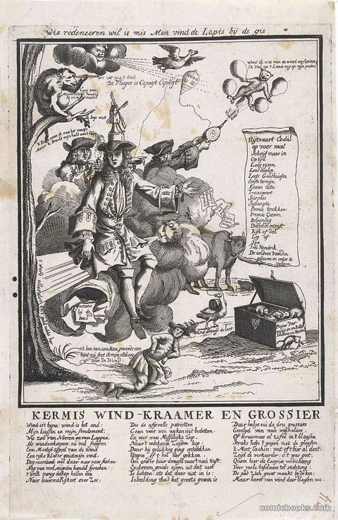Kermis Wind-Kraamer en Grossier (The Wind Merchant at the Fair)
