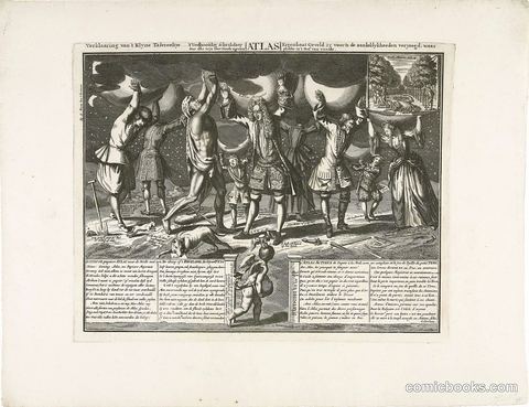 John Law and Others Bear Their Debts Upon Their Shoulders