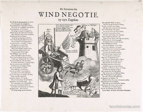 De Inventeur der Wind Negotie, op zyn Zegekar