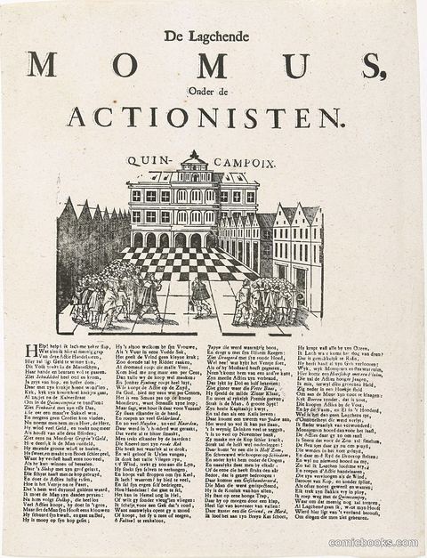 De lachende Momus onder de Actionisten (The Laughing Momus Among the Stockholders)