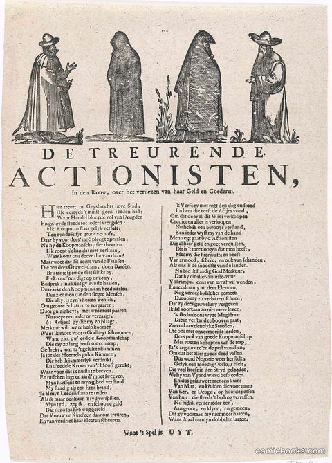 De treurende actionisten (The Mourning Shareholders)