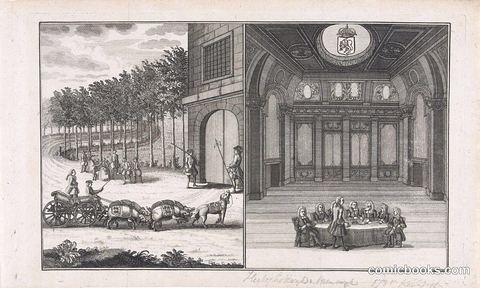 Print on Prince William IV's Attempts to Become Stadtholder