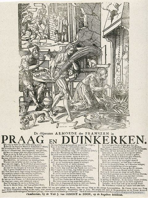 Dutch Satire on the French Siege of Prague