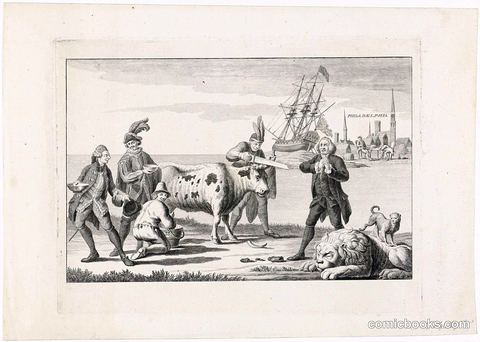 Dutch Satire on English Losses in America