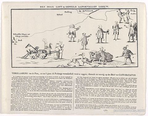 The Dutch Lion Attacked by Cunning and Force