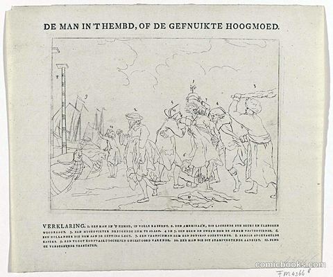 De Man in 't Hembd, of de Gefnuikte Hoogmoed (The Man in His Shirt, or Deflated Pride)