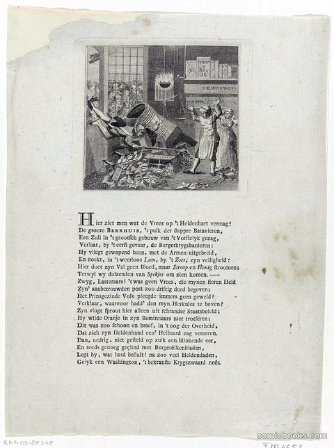 Satire on the Aristocrat Berghuis