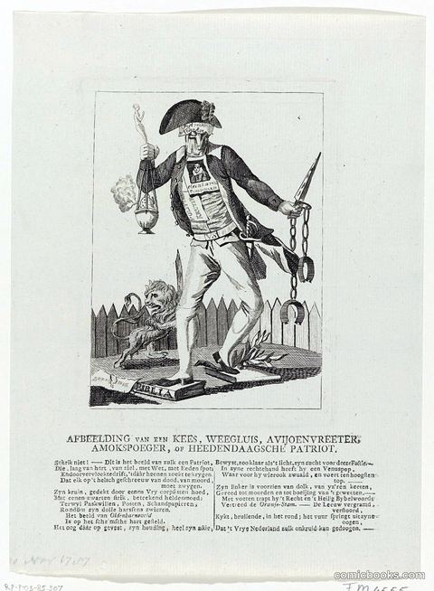 Afbeelding van een Kees, Weegluis, Avijoenvreerter (Portrait of a Patriot)